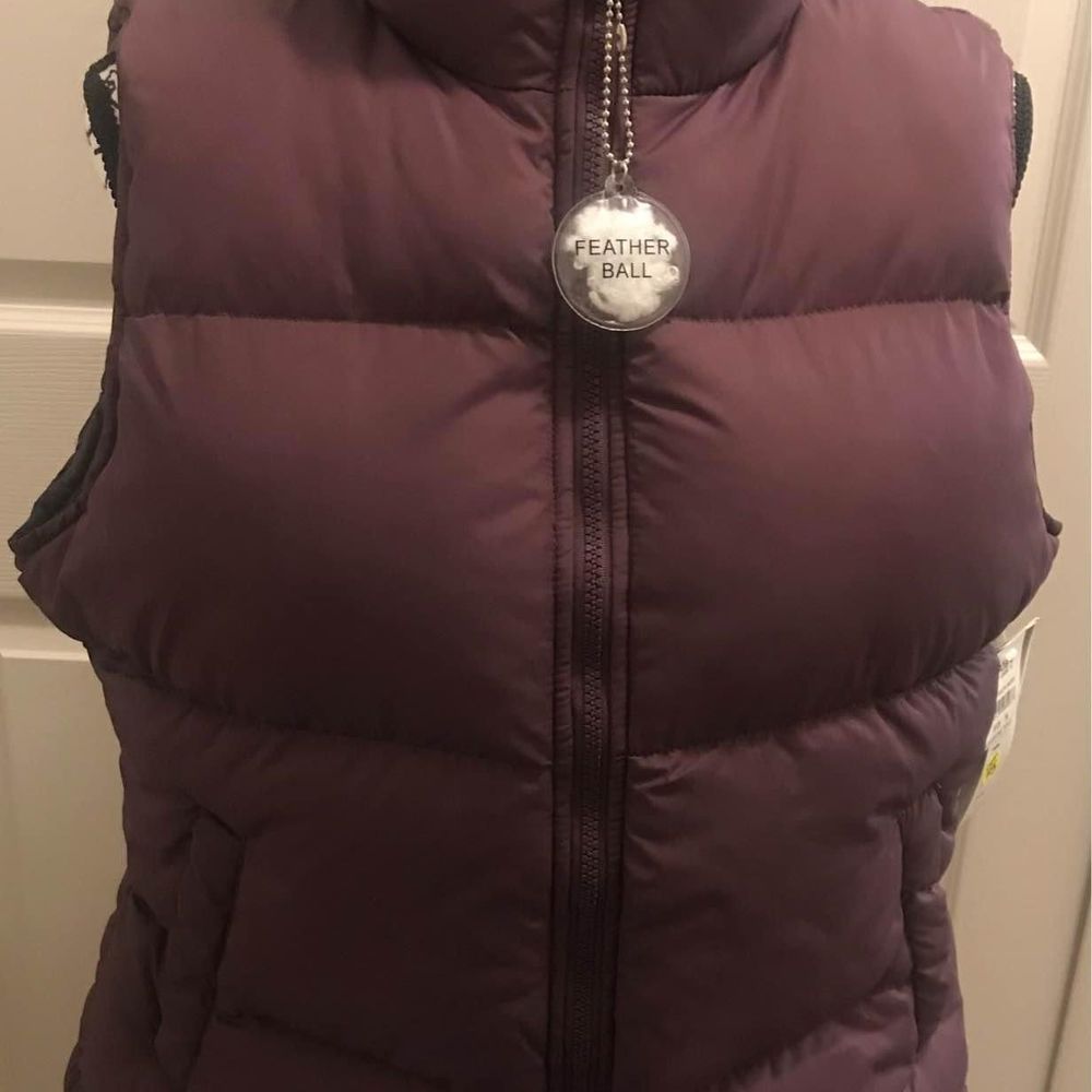 Women’s size XL purple plum Big Chill Reversible puffer vest new with tags